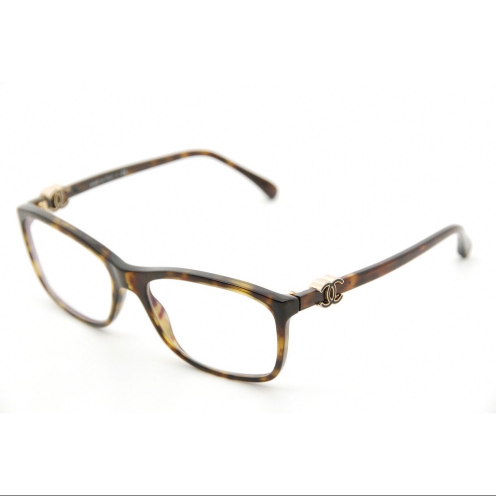 CHANEL Eyeglasses with Leather Case and Cloth ❤️